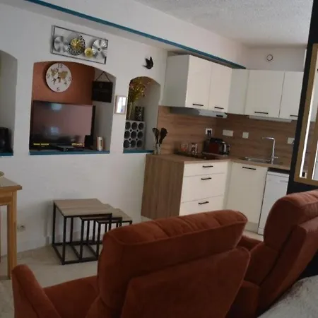 Appartement Joli Classé 3étoiles Avec Terrasse, Piscine, Place De Parking Privée Syana *